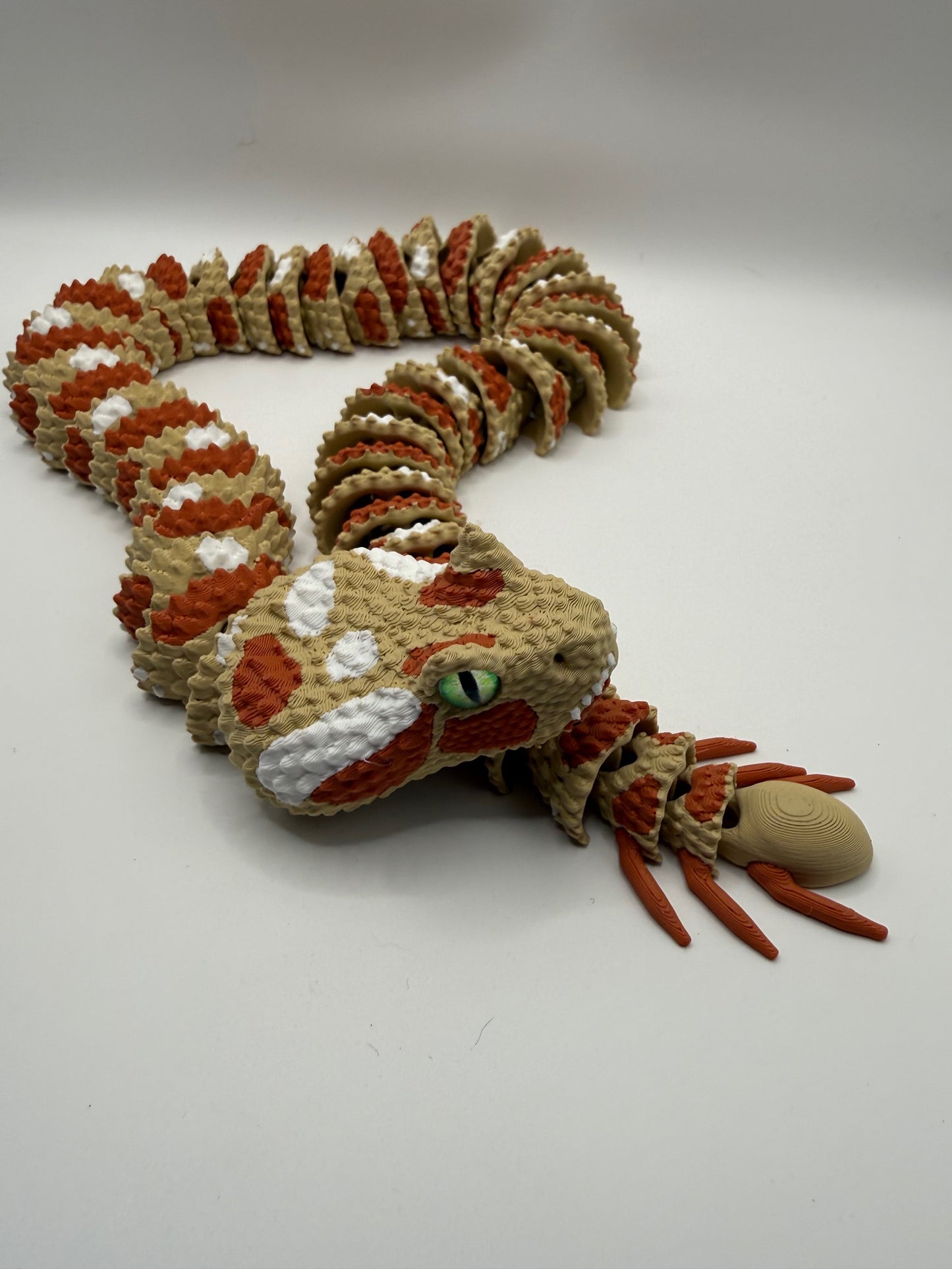 Spider Tailed Horned Viper
