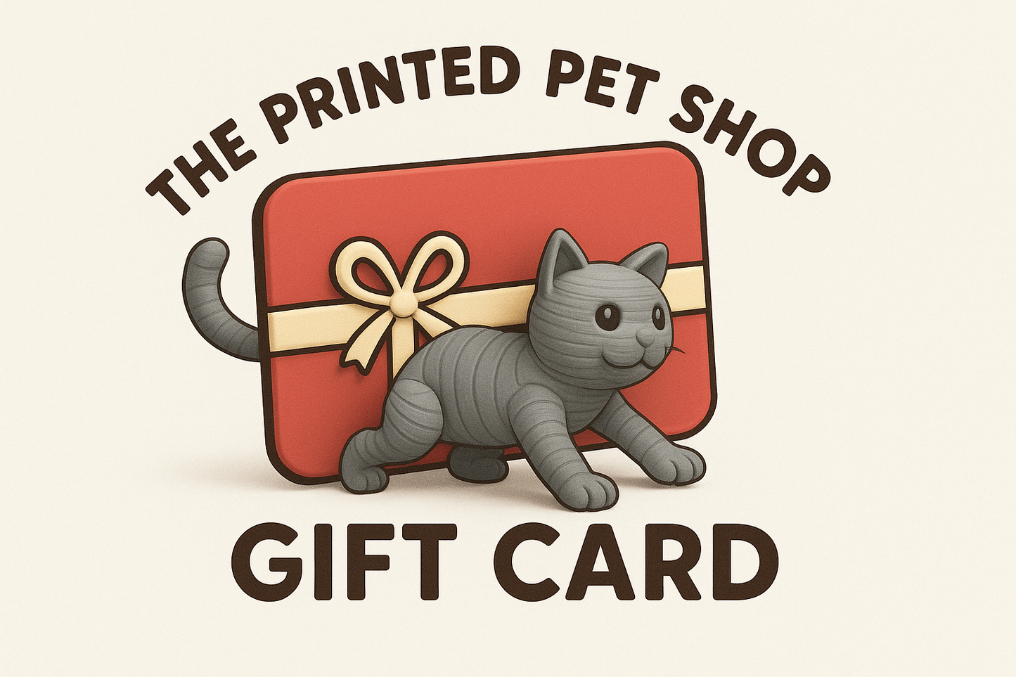 The Printed Pet Shop Gift Card