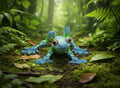 Blue Green Tree Frog