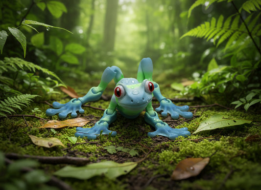 Blue Green Tree Frog