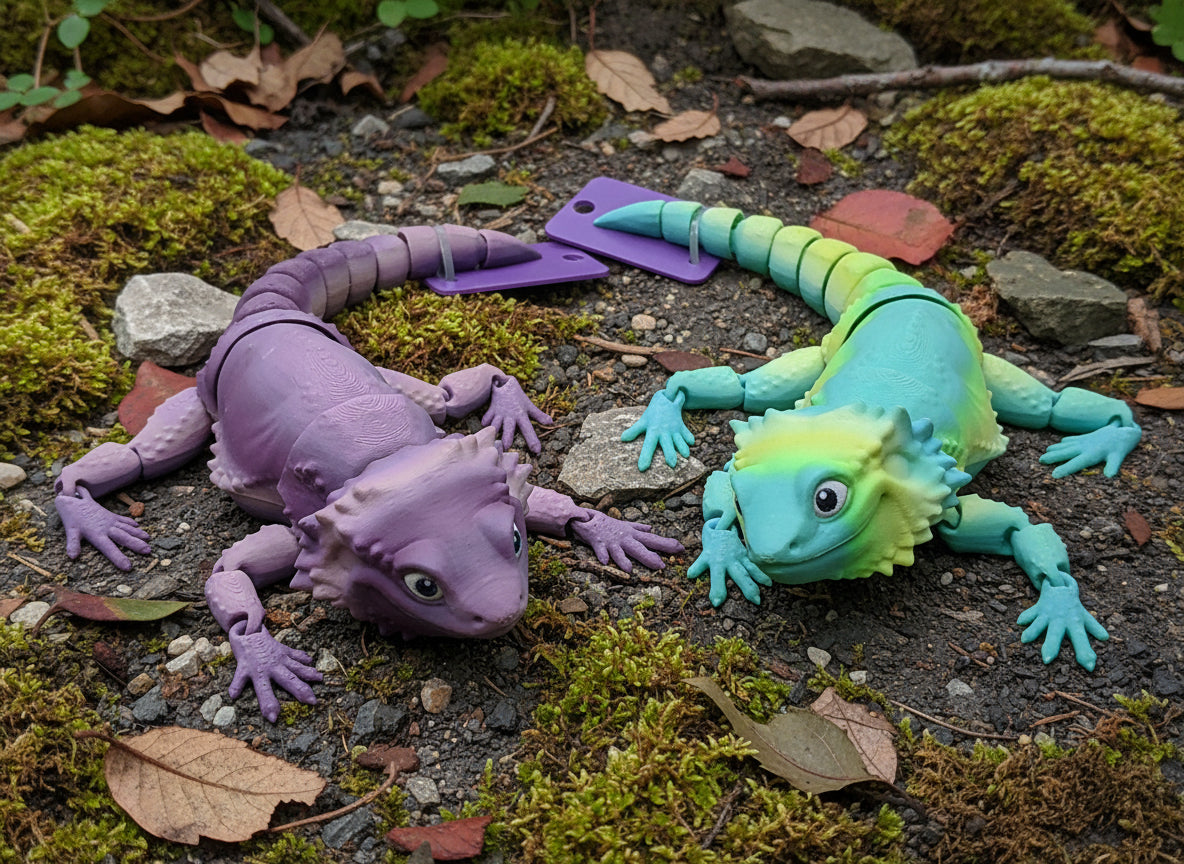 Bearded Dragon Varying Colors