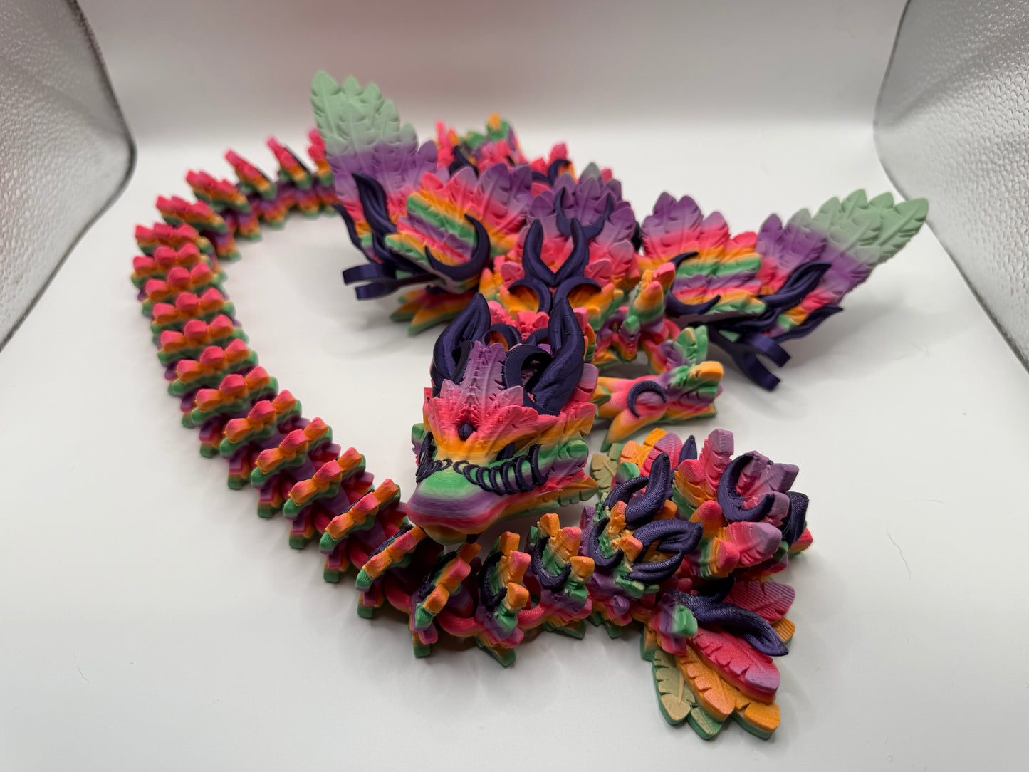 Giant Rainbow Lunar Dragon