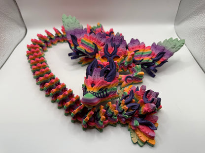 Giant Rainbow Lunar Dragon