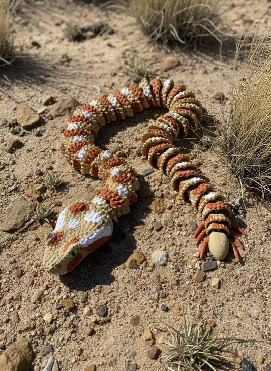 Spider Tailed Horned Viper