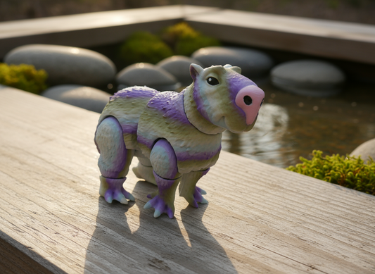 Large Capybara in natural setting