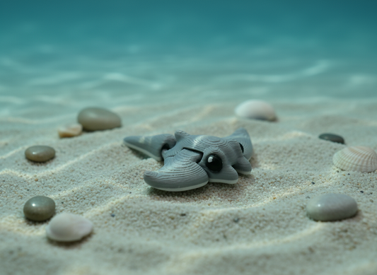 Pocket Pet Stingray in oceanic setting