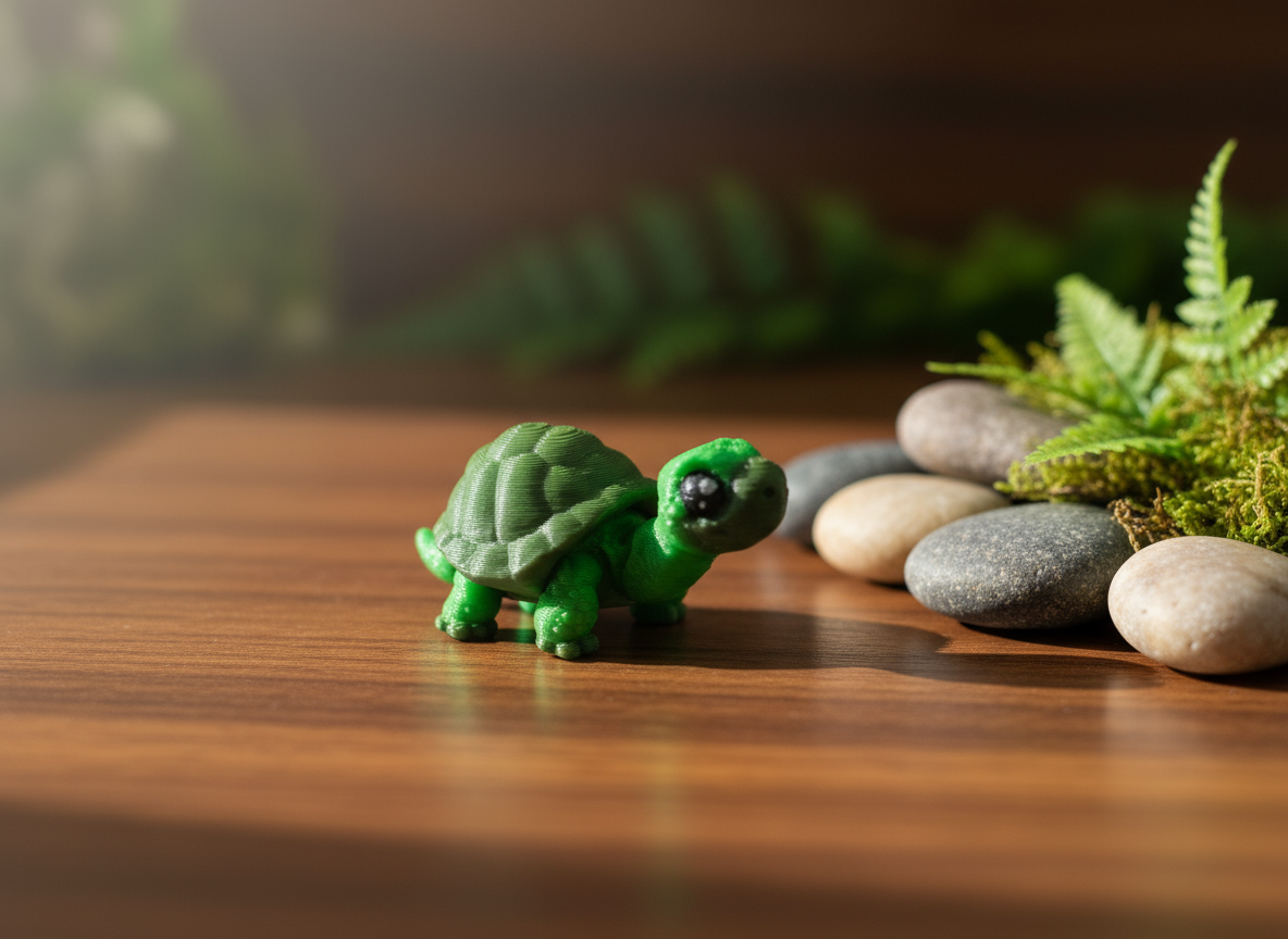 Pocket Pet Tortoise in natural setting